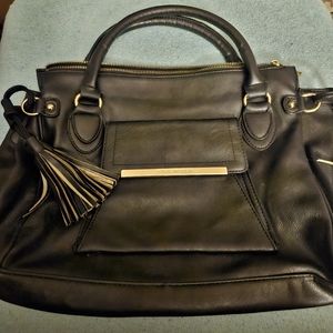 Steve Madden black purse tote